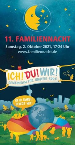 Werbeplakat für die 11. Familiennacht